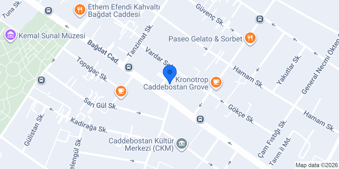 Cadde Doktor Ofisleri konumu