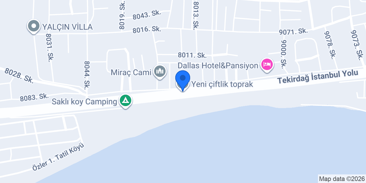Yeni çiftlik toprak konumu