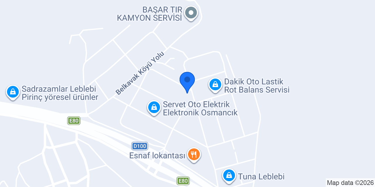 Osmancik Yalıtım Sove konumu