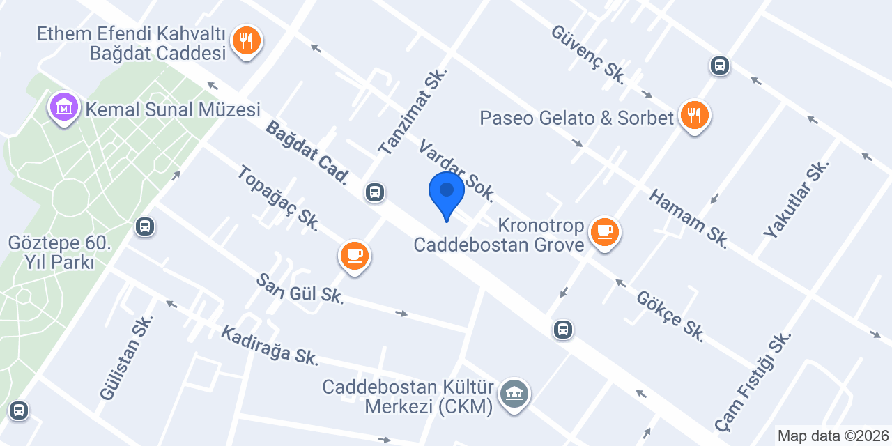 TEB Caddebostan Şubesi konumu