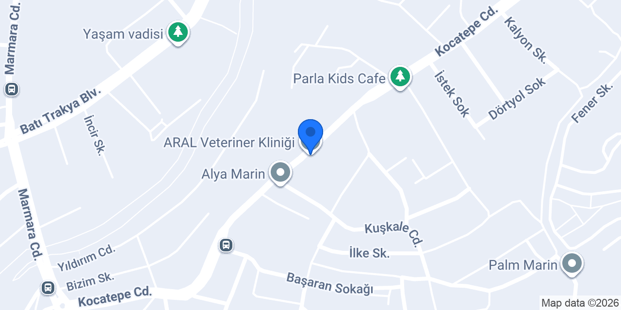 ARAL Veteriner Kliniği konumu