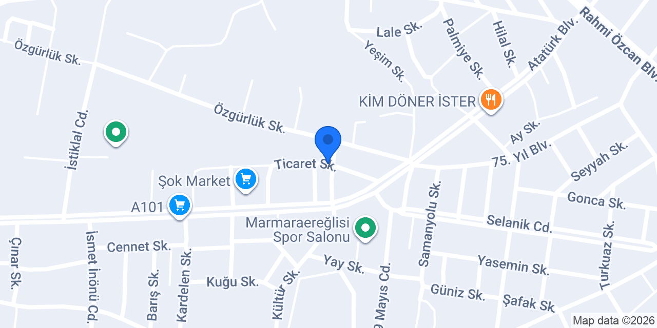 Esmer Mobilya konumu