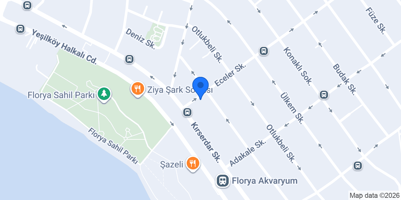 Florya Eczanesi konumu