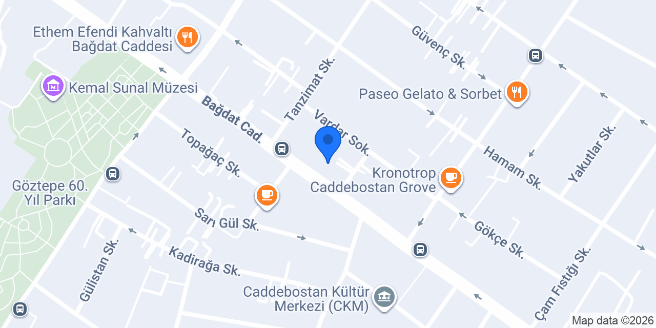 Yapı Kredi Yayınları konumu