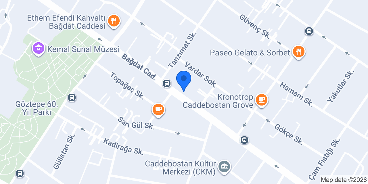 Anadolubank Caddebostan Şubesi konumu