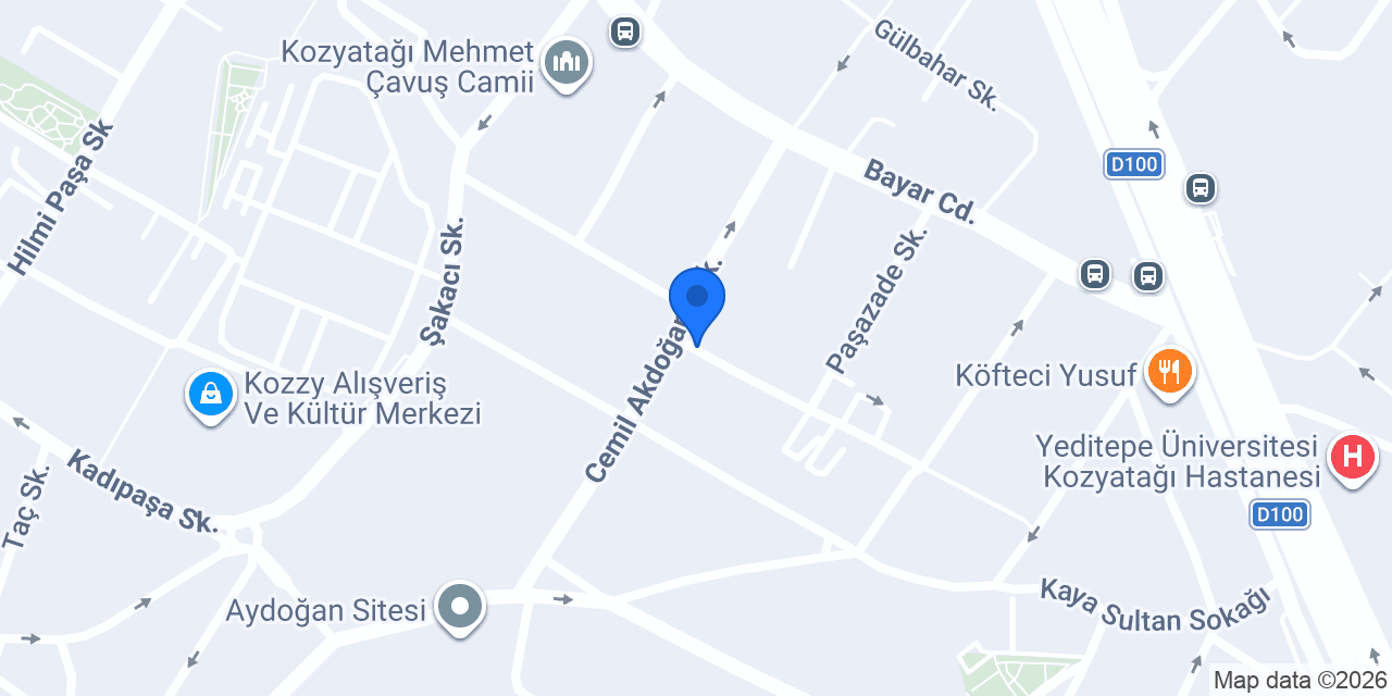 MY DUŞAKABİN KADIKÖY konumu