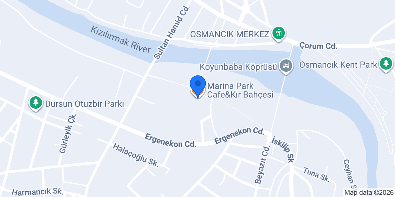 Marina Park Cafe&Kır Bahçesi konumu