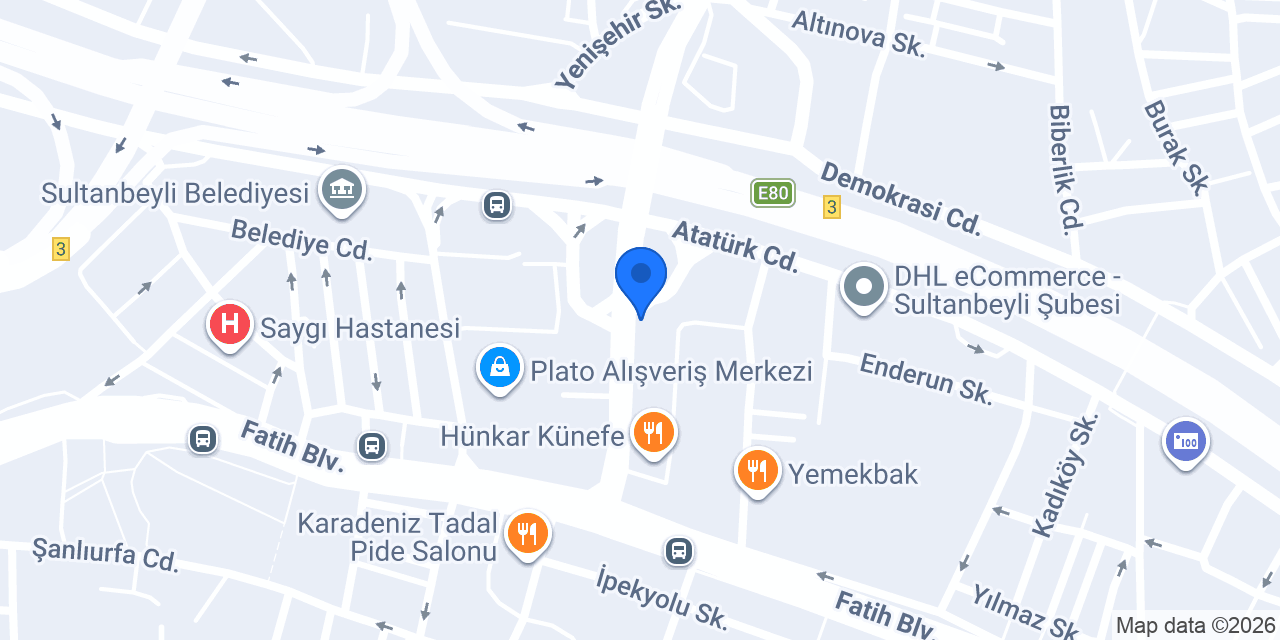 Katılımevim Sultanbeyli 2 Şube konumu