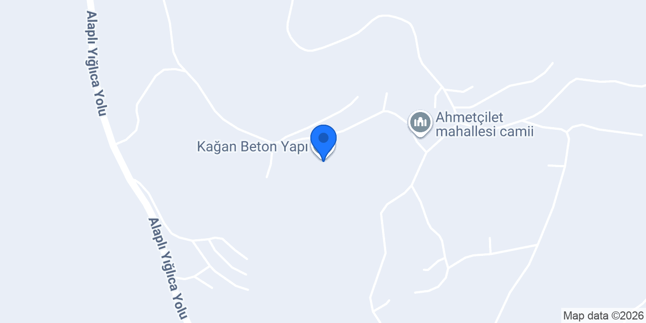 Kağan Beton Yapı konumu