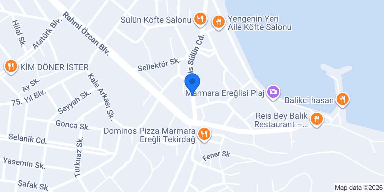 Öztürk Kasap konumu