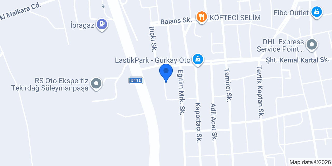 Çalışkan Mobilya konumu