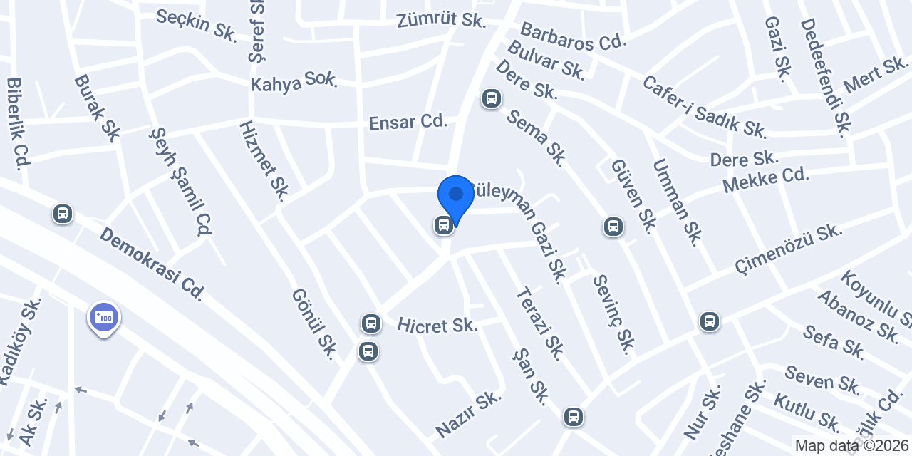 Hazar döner konumu
