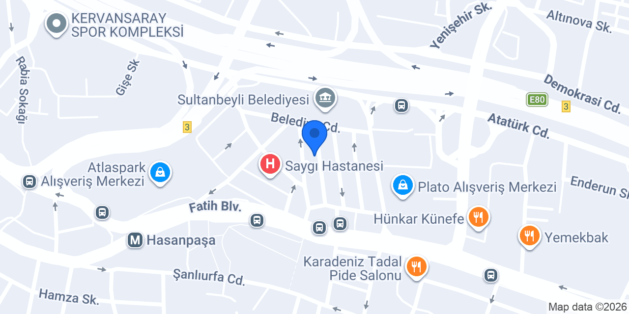Emex Yapı konumu