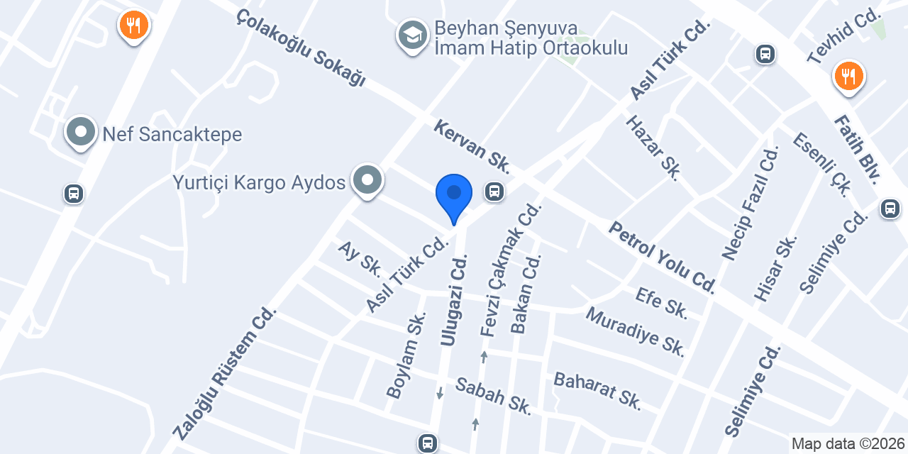 Öz Tadım Çiğ köfte konumu