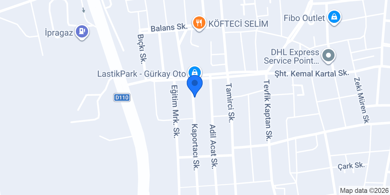 Tekirdağ Opel Özel Servis konumu