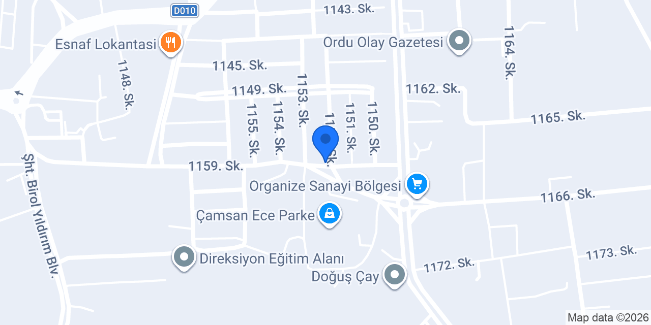 ERGELEN ORMAN ÜRÜNLERİ konumu