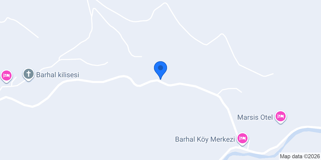 Barhal Pansiyon konumu