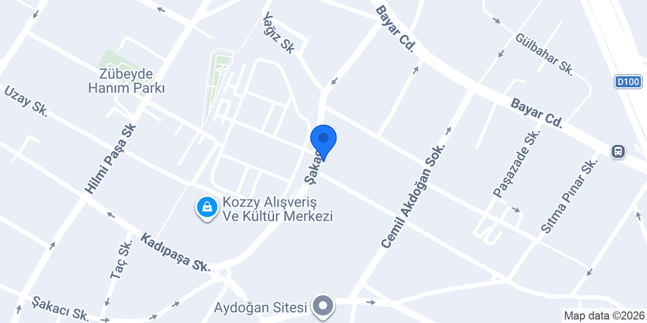 Özen Yapı Malzemeleri konumu