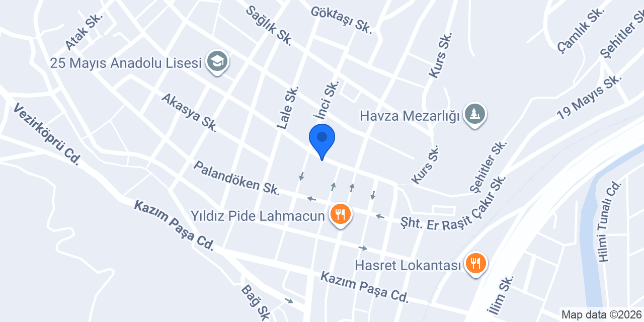 Yılmaz Elektrik konumu