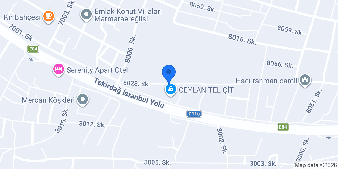 Yapı Seramik konumu