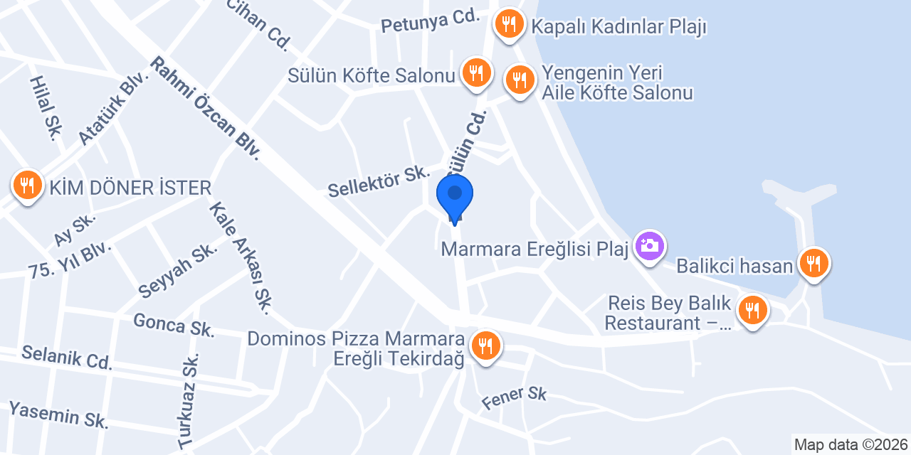 Beyoğlu Gece Pilavcısı konumu