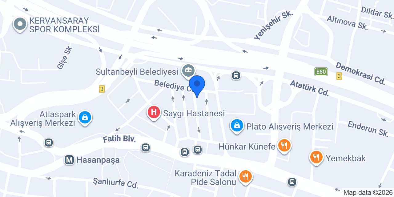 Bnc Mimarlık Mühendislik konumu