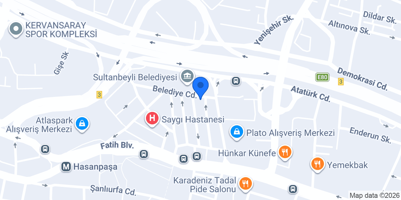 İNTERA İÇ MİMARLIK konumu