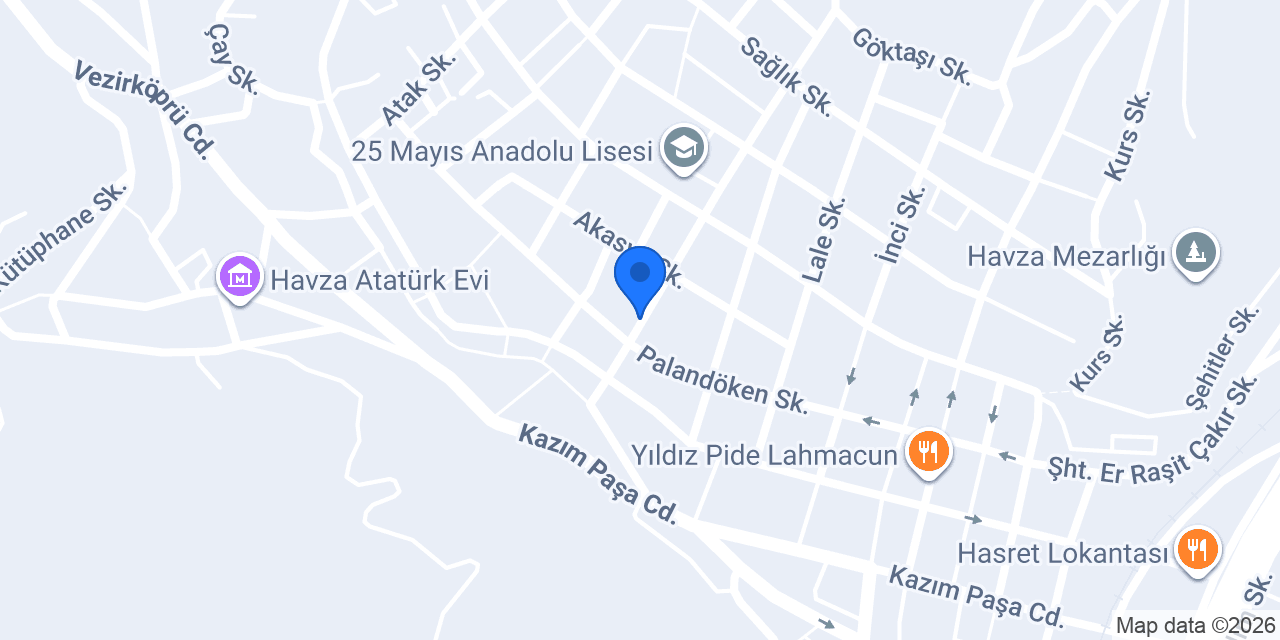 Onay Oto Garage konumu