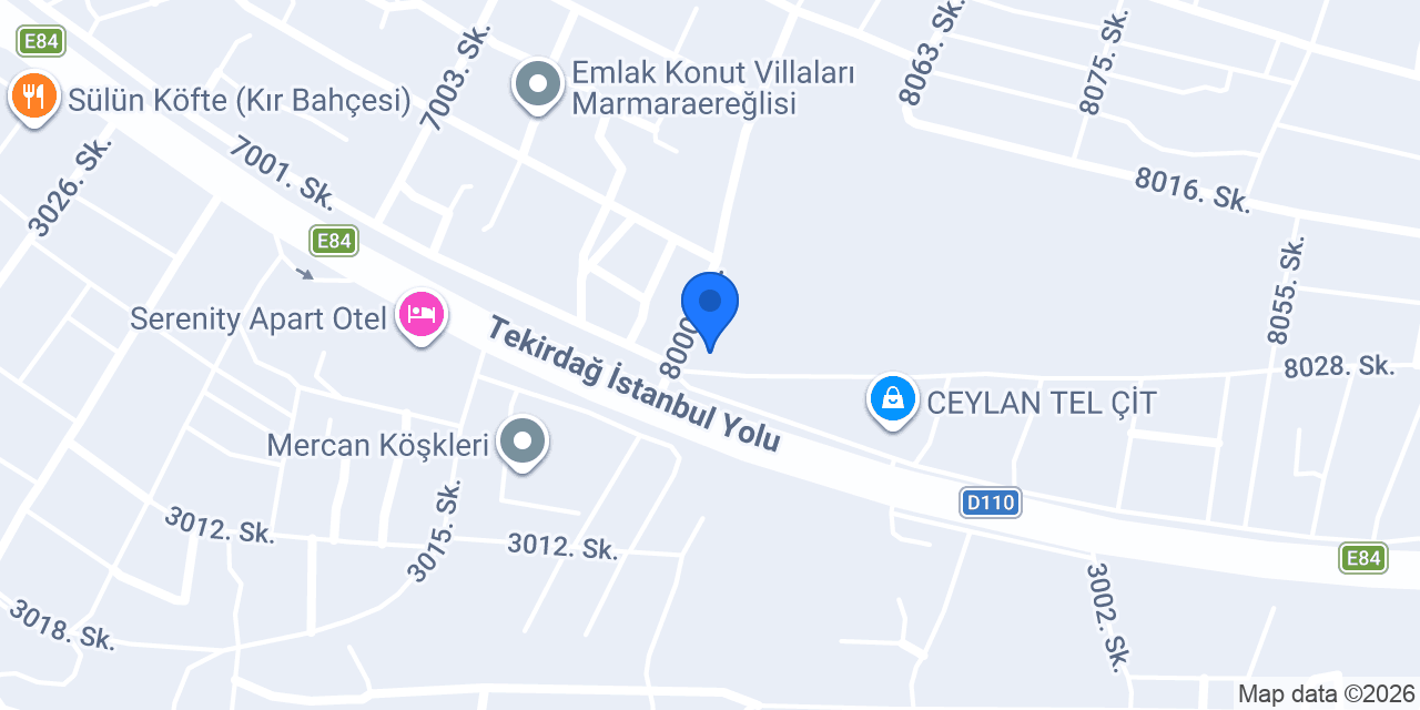 Durman İnşaat Emlak konumu