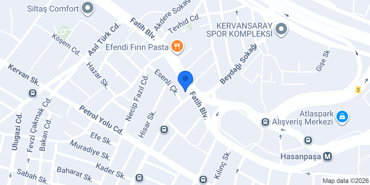Hasanpaşa Sultanbeyli Ekleristan konumu