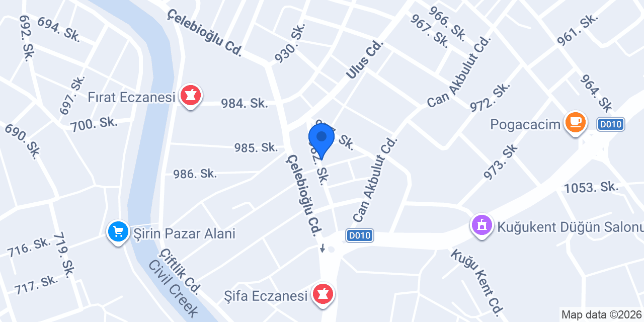 Gündoğdu İbo Kuaför konumu