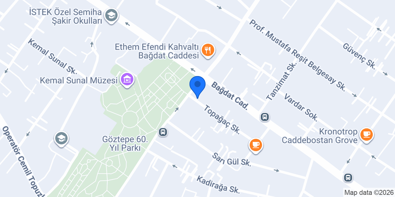 Mavi Veteriner Klinigi konumu