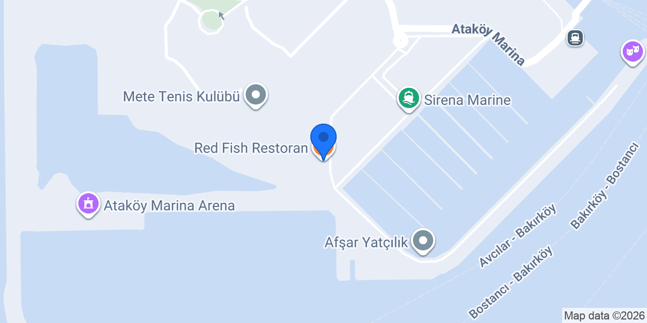 Red Fish Restoran konumu