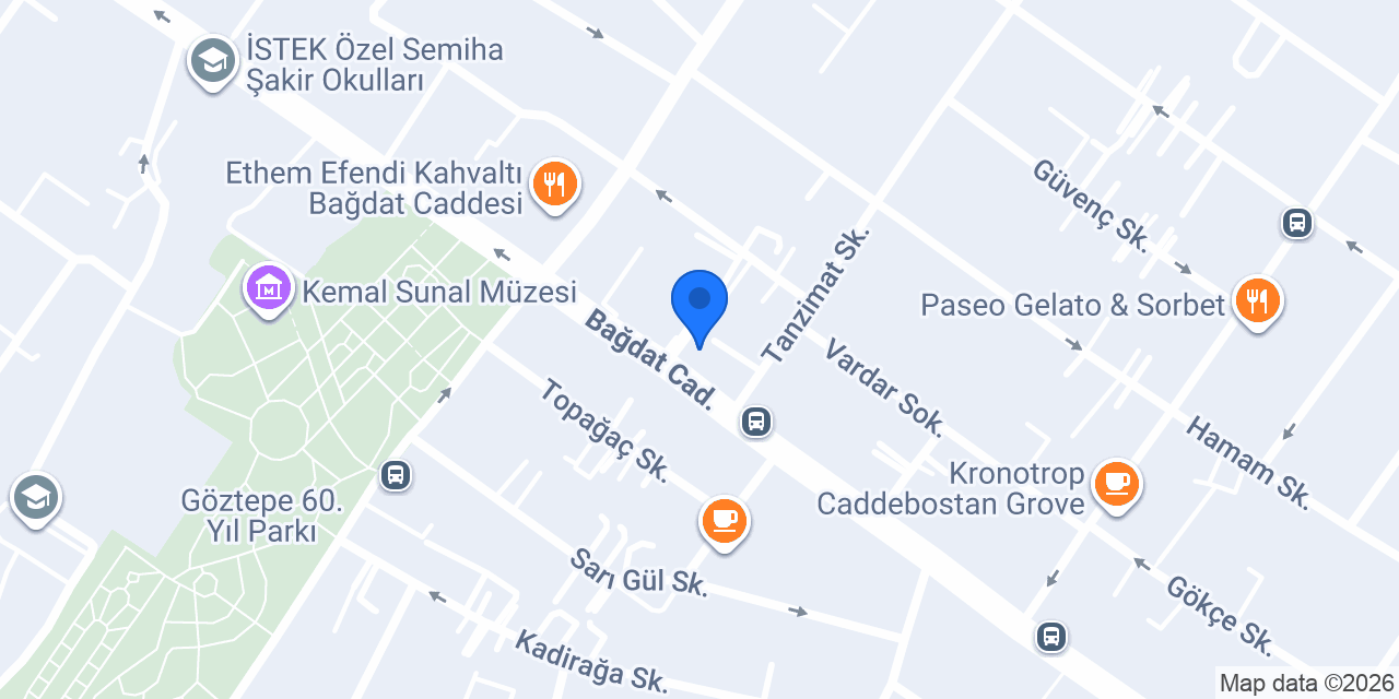 Oruç Patoloji Bağdat Laboratuvarı konumu