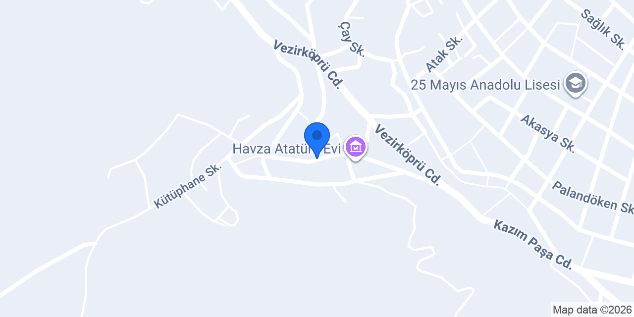 Modern Türk Termal Hamamı konumu