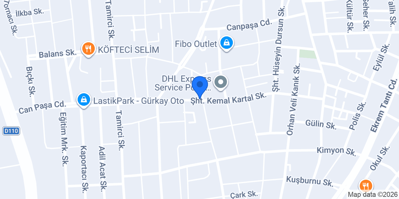 META VETERİNER ÜRÜNLERİ konumu