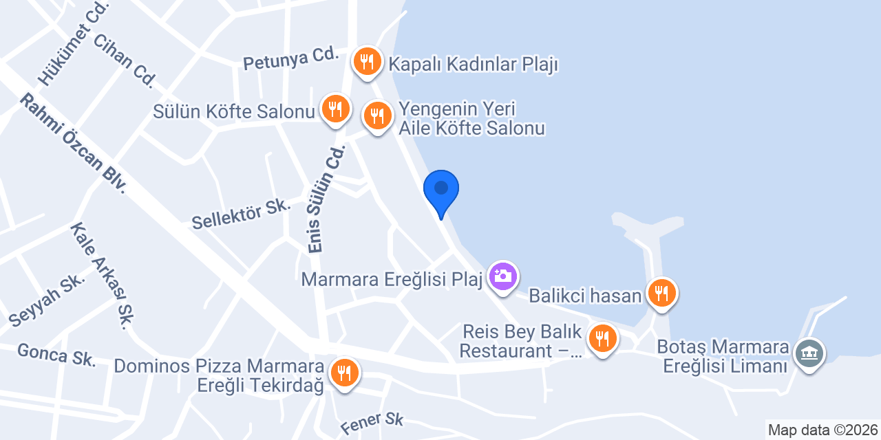 Asil Kartal Restaurant konumu
