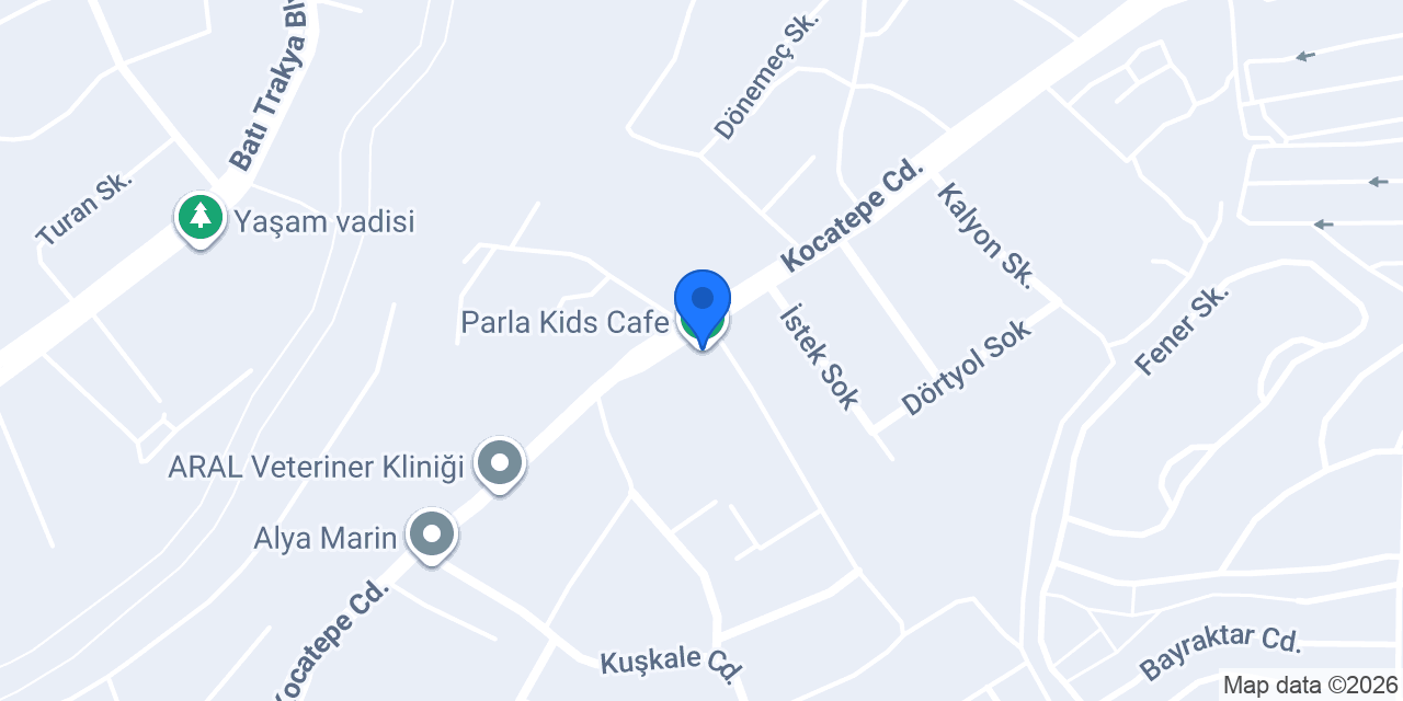 Parla Kids Cafe konumu