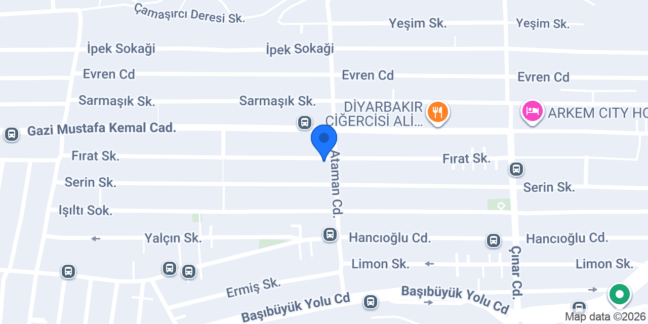 Zırhlı Et konumu