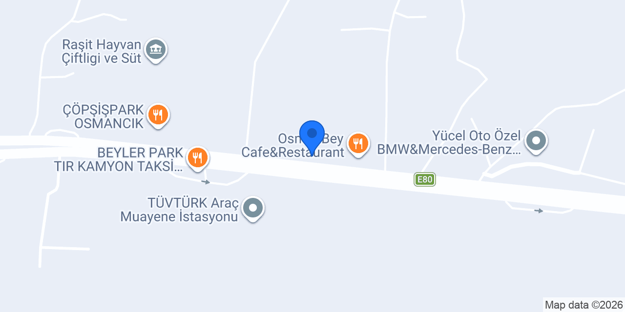 OsmanBey Cafe&Restaurant konumu