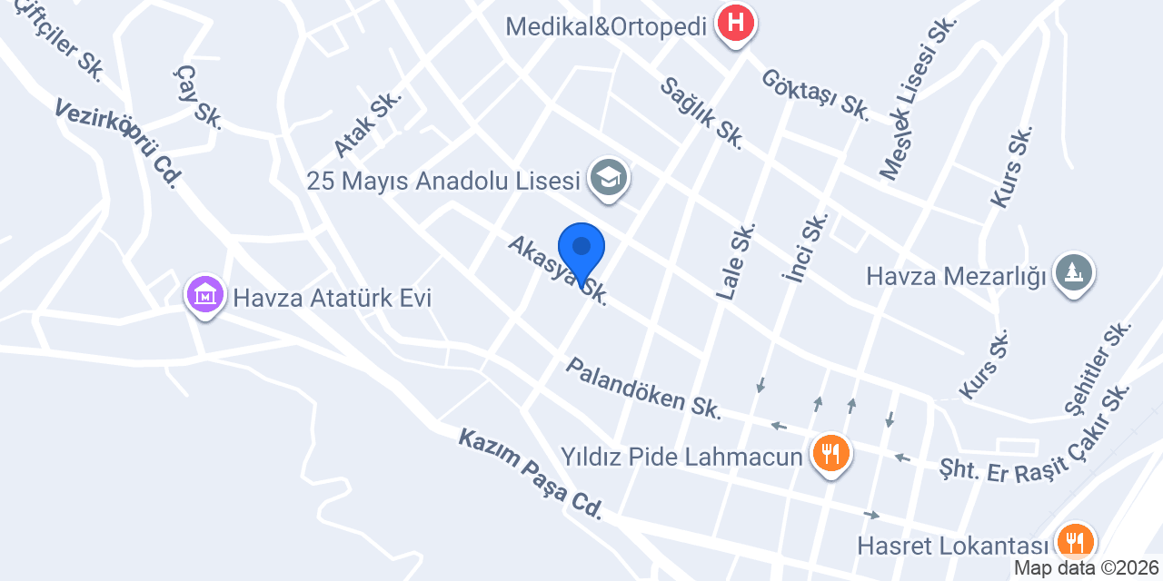 AKCA VETERİNER KLİNİK konumu