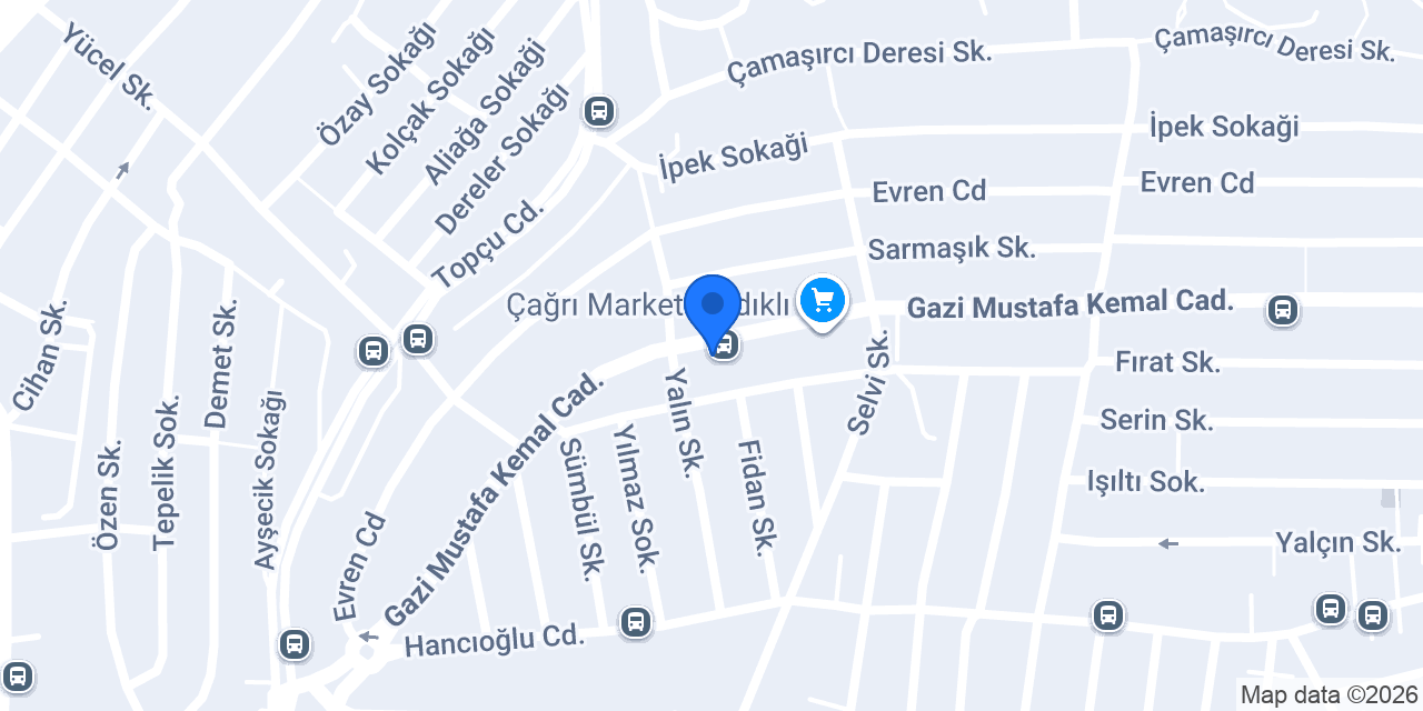 Samet Erkek Kuaförü konumu
