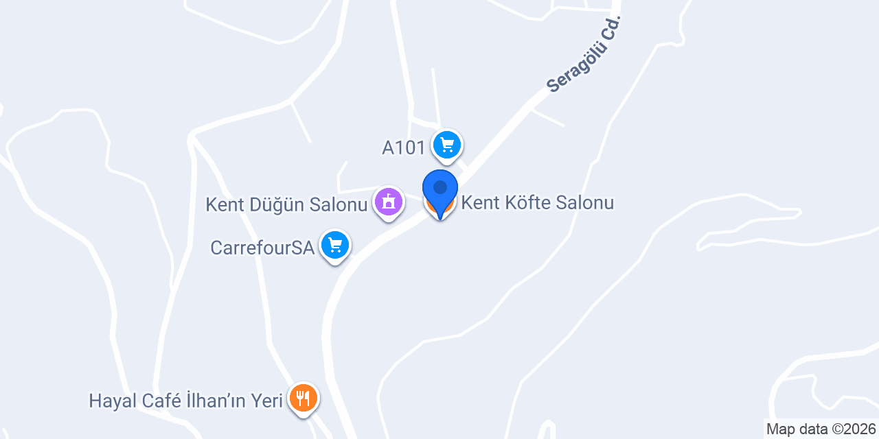 Kent Köfte Salonu konumu