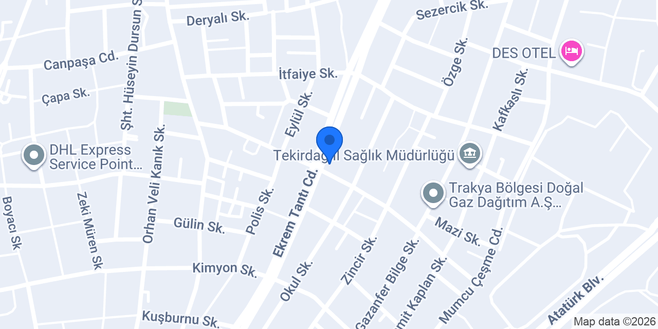 Özel Bilse Akademi konumu