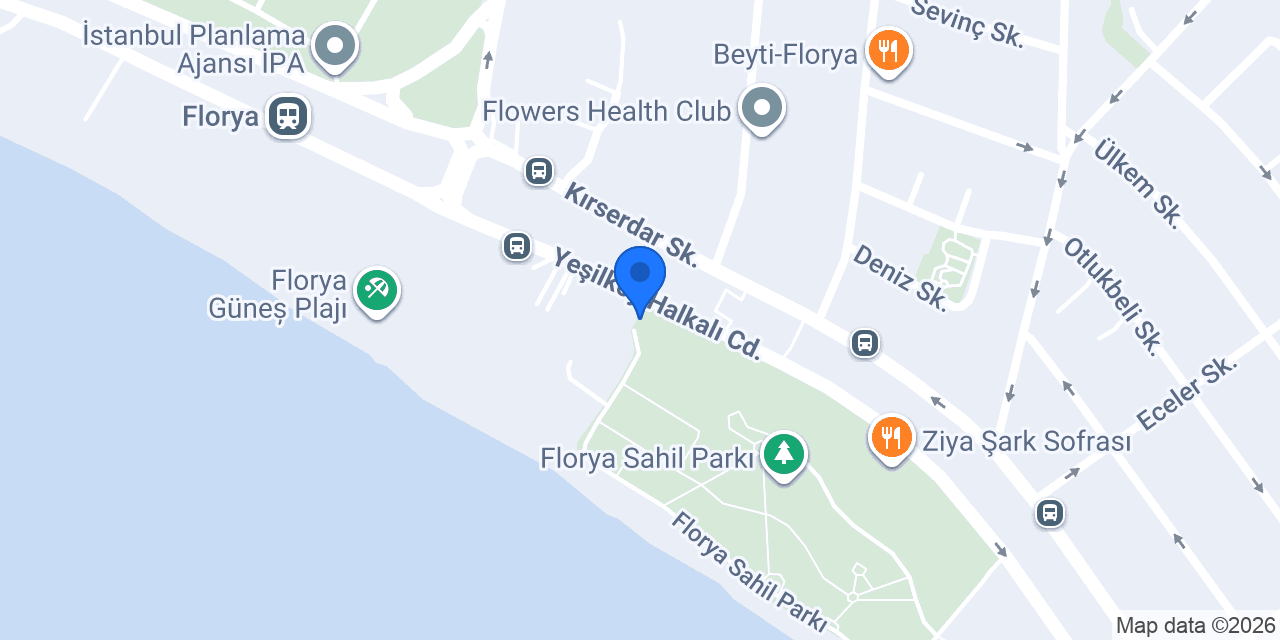 Meşhur Anka Aspava Florya konumu
