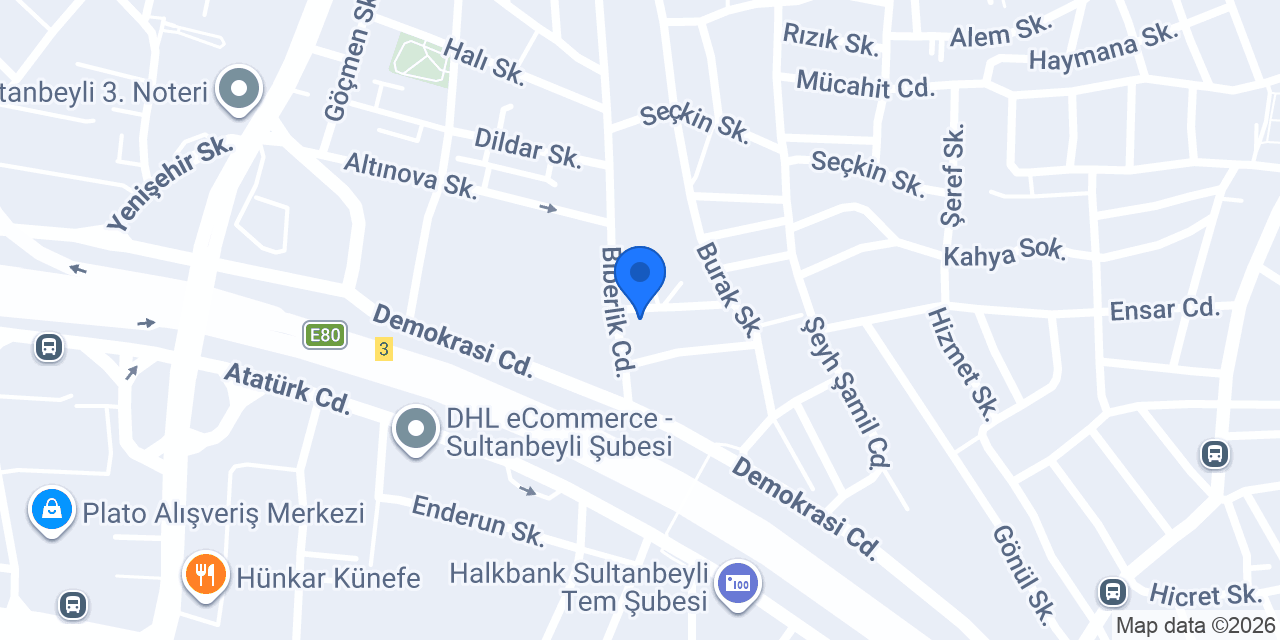 CİNER ŞİRKETLER GRUBU konumu