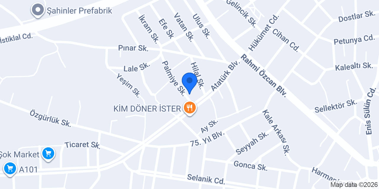 Usyapı inşaat palmiye konumu