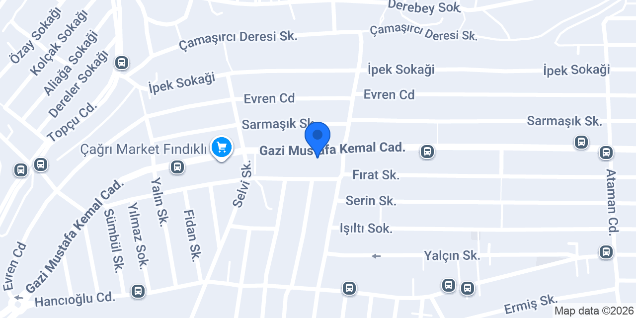 İnci fırın konumu