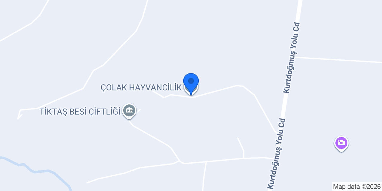 ÇOLAK HAYVANCİLİK konumu