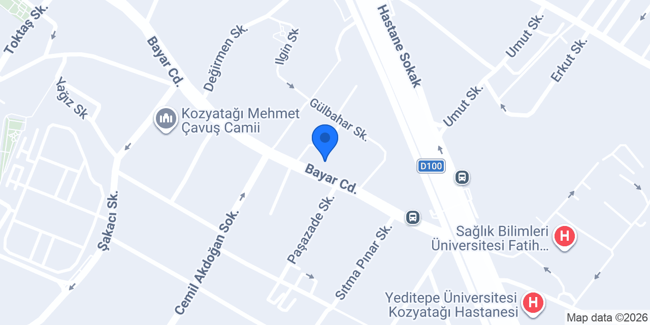 Akademi Deryası konumu